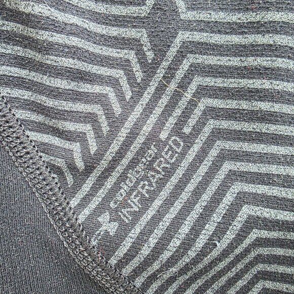 Under Armour Coldgear Long Sleeve Mock Neck Fitted Shirt - YLG/JG/G - Picture 9 of 11
